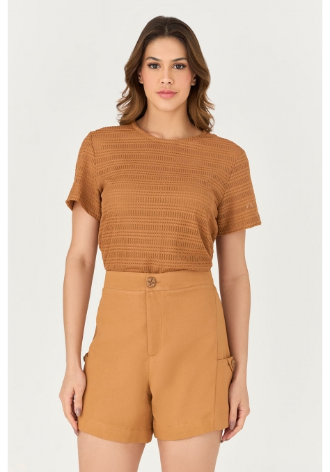 Blusa com Transparência DEEP - Icons