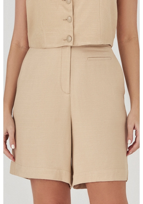 Bermuda Deep com Detalhe Bolso Verdugo - Golden Hour