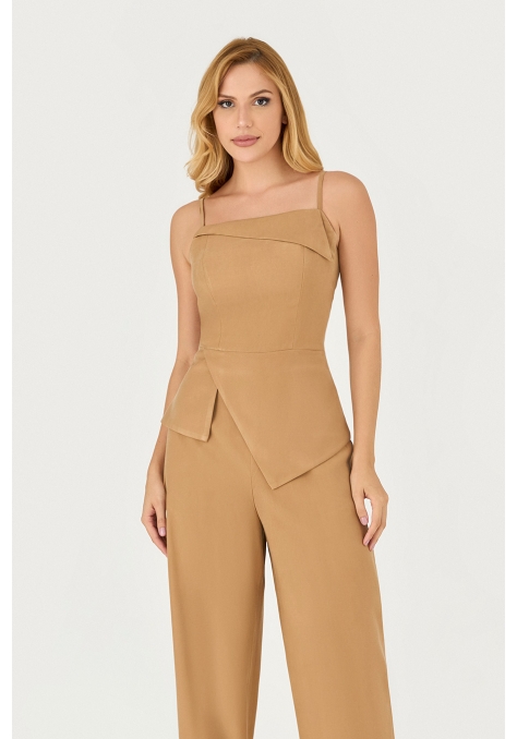 Macacão Pantalona Deep com Assimetria - Le Jardin