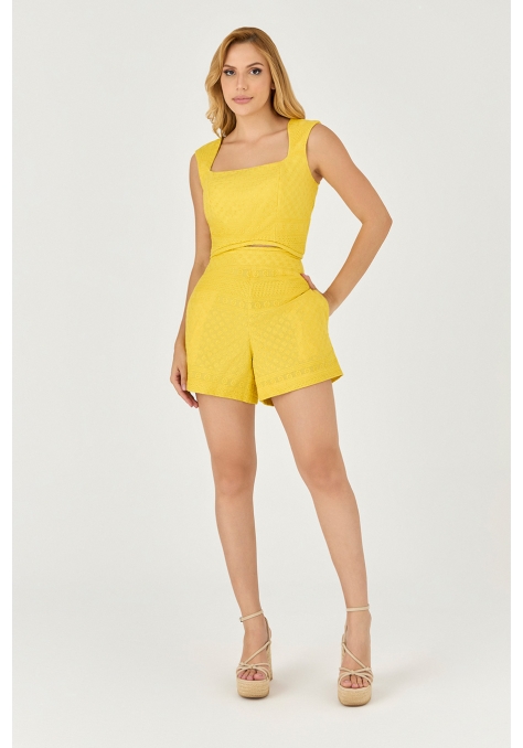 Conjunto Deep Detalhe Bordado - Le Jardin