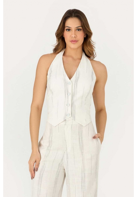 Conjunto Calça e Blusa com Detalhe Botões DEEP - Icons