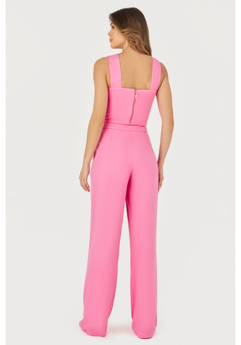 Cropped Deep com Detalhe Alça - Flower Road