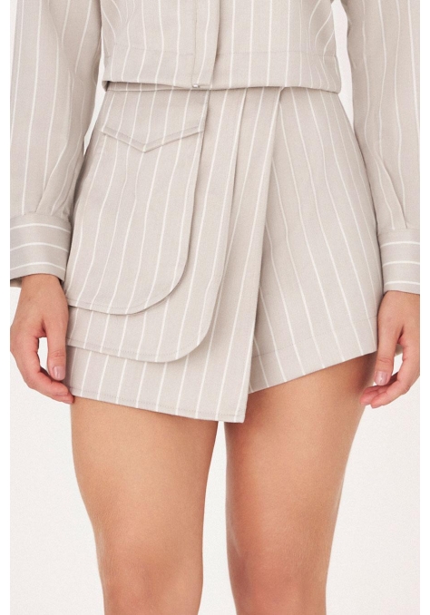 Short Saia Deep com Bolso Feminino - Luminous 