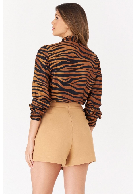 Blusa Deep Estampada com Amarração Feminino - Spotlight