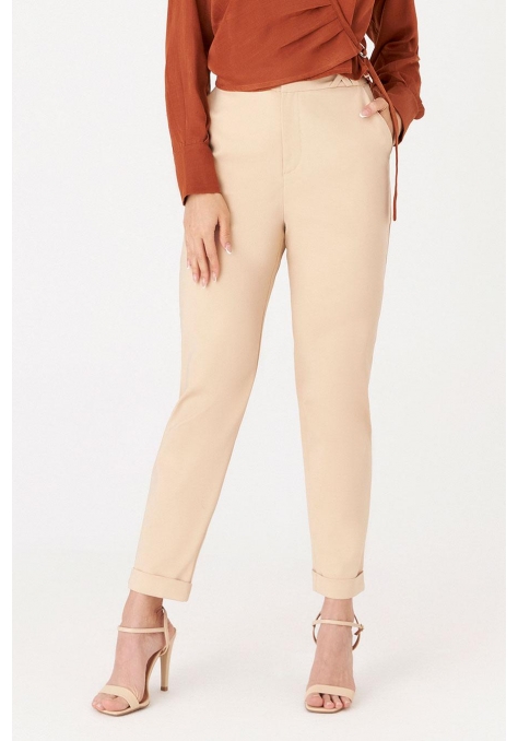 Calça Deep Alfaiataria com Detalhe Cós Feminino - Spotlight