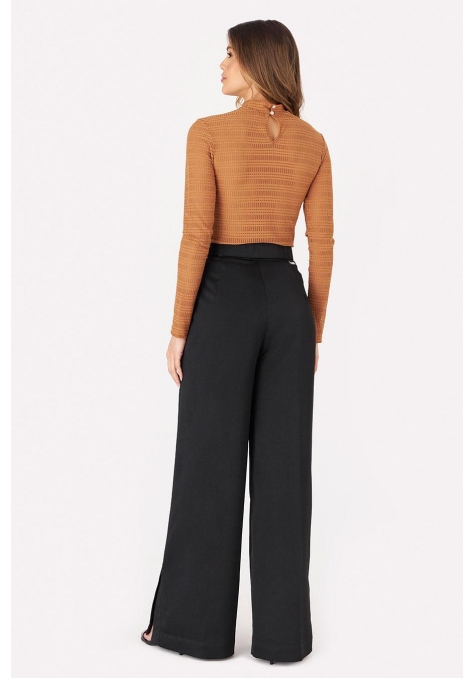 Blusa Deep de Tule com Manga Feminino - Spotlight