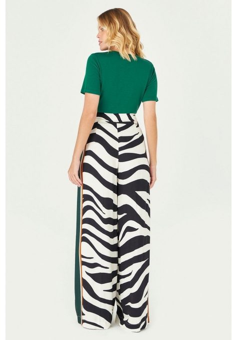 Calça Deep Estampada com Localizado Feminino - Bright