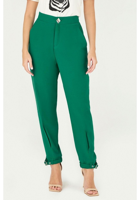 Calça Deep Carrot com Detalhe Feminino - Bright
