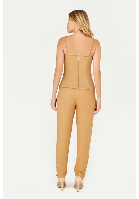 Blusa Deep com Detalhe Assimétrico Feminino - Bright