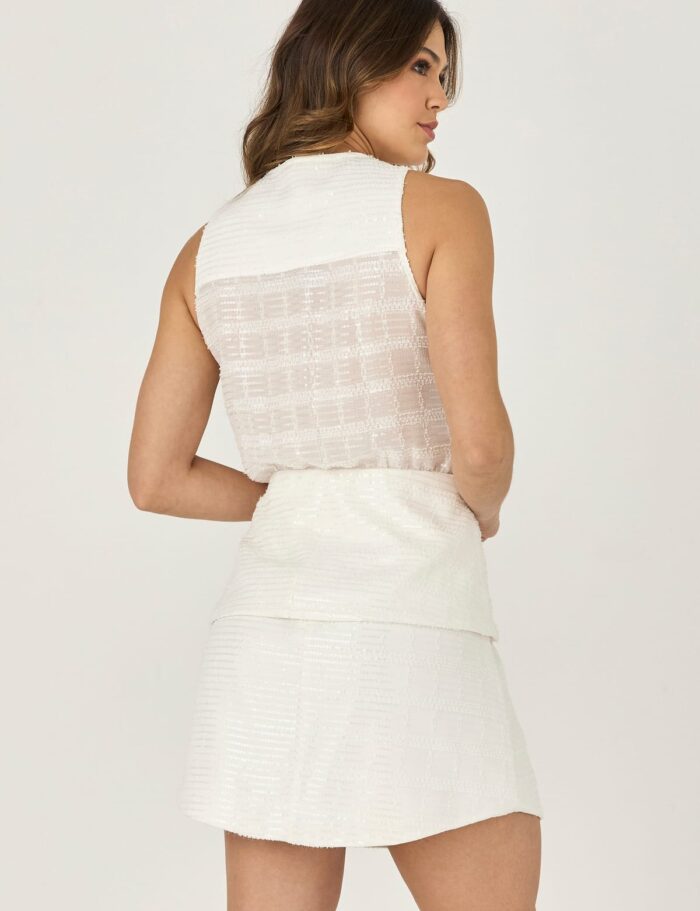 Saia Saia Curta Paete