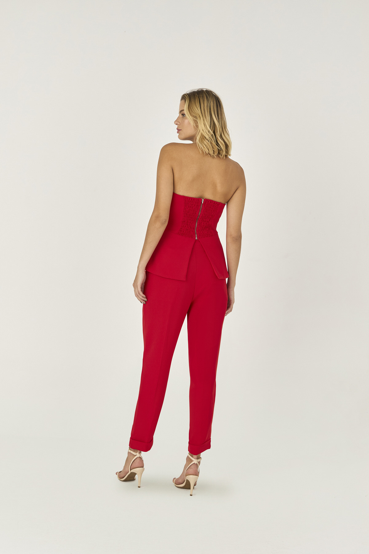 10631011 C VERM Calca Alfaiataria Com Barra Italiana