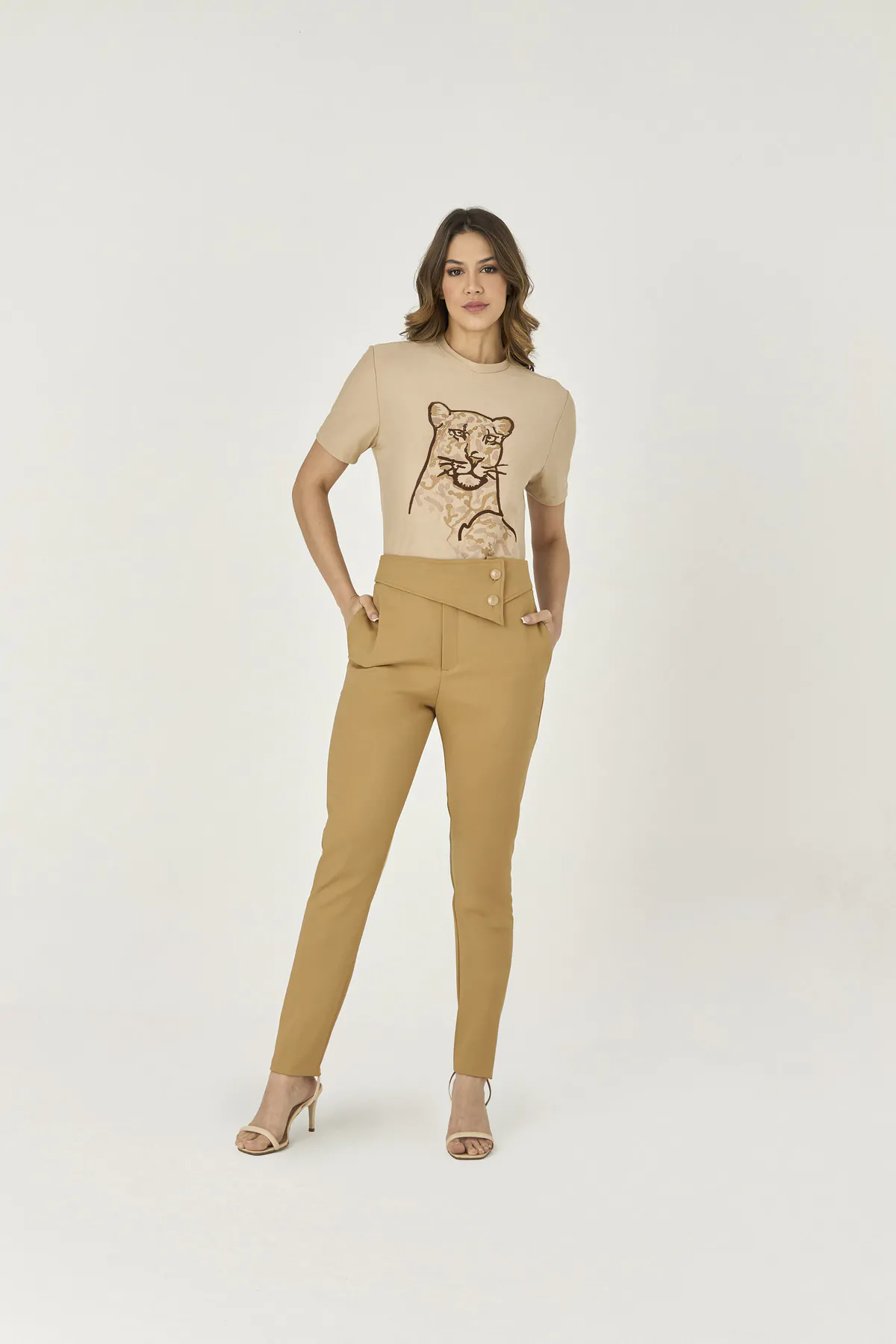 10631111 F BEG Calca Alfaiataria Cos Com Ponta