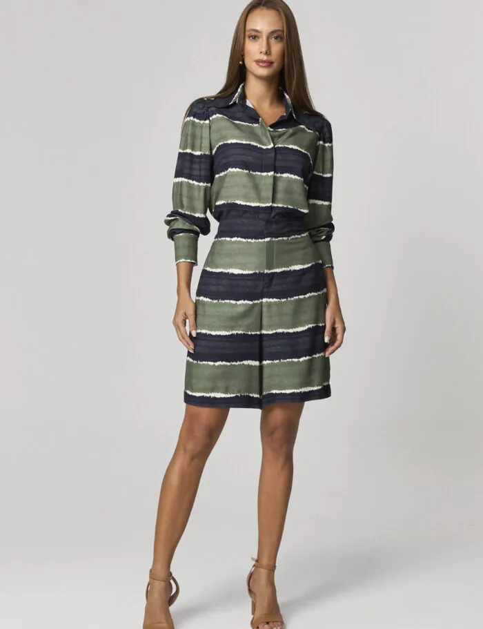 Short Estampado Listras