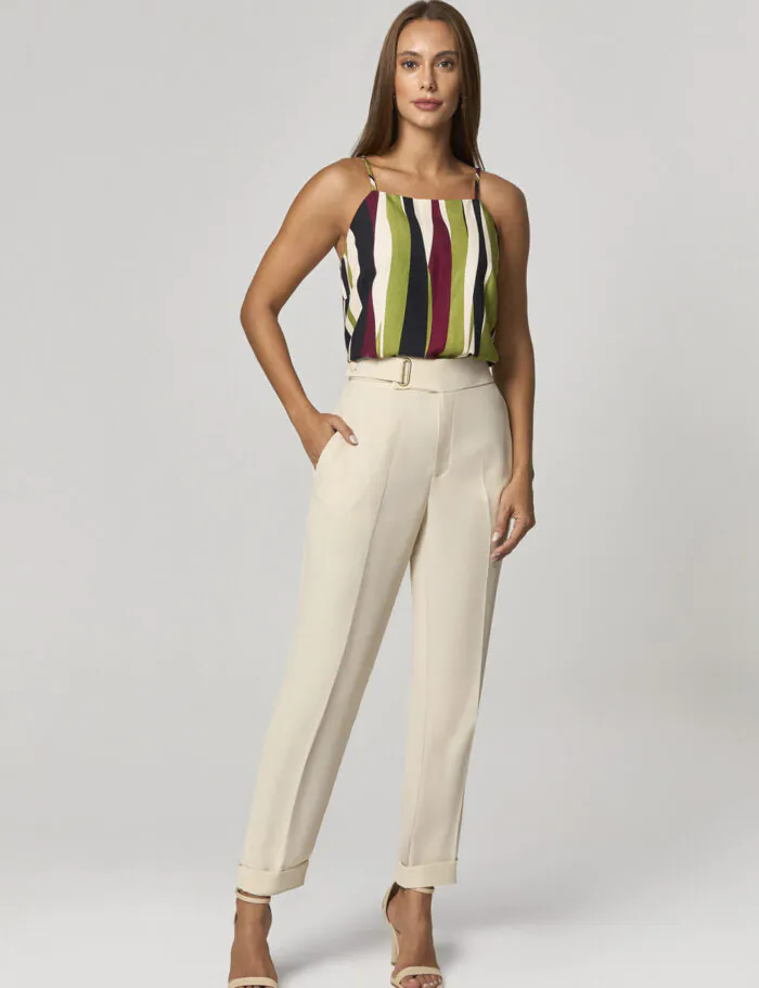 Blusa Regata Estampada