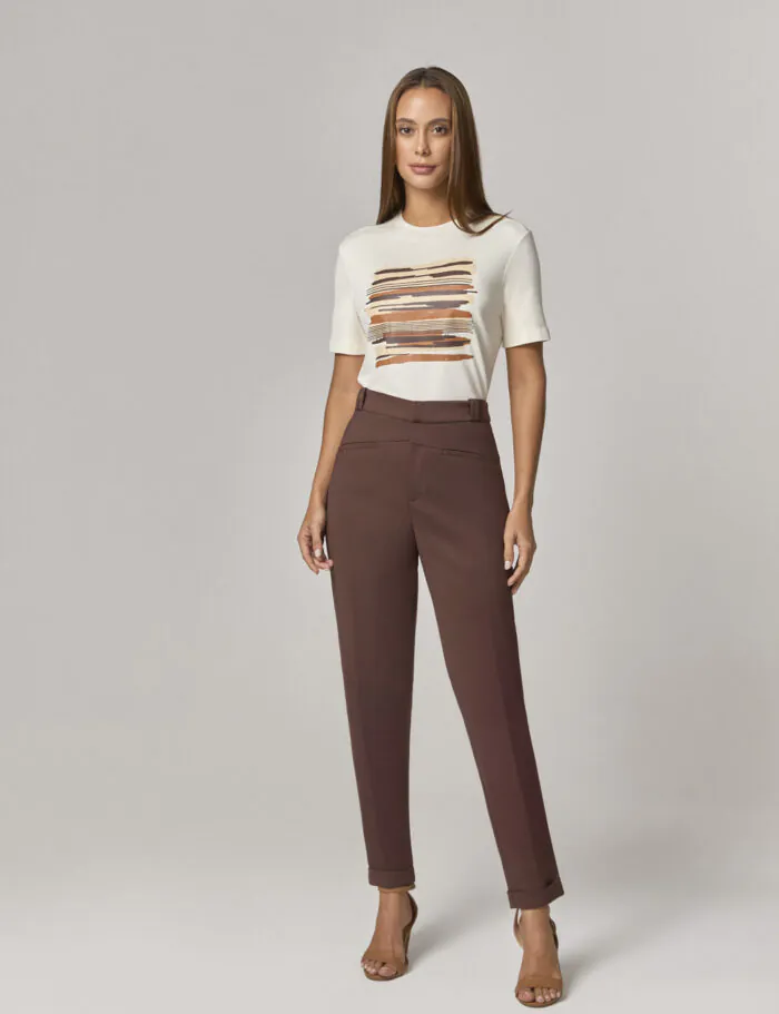 Calca Alfaiataria Com Bolso Verdugo