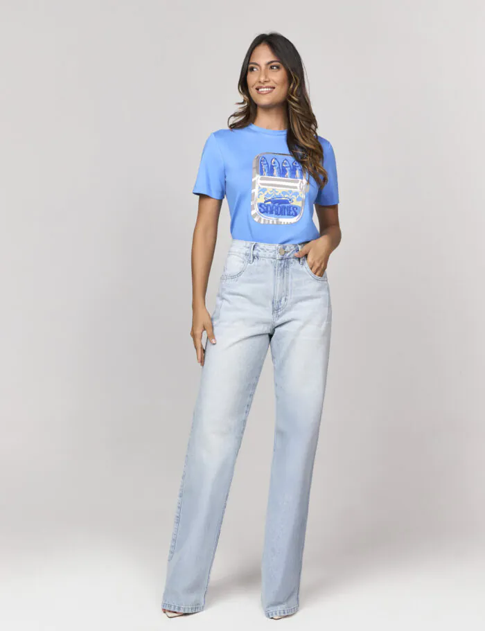 T-shirt Silk Trabalhada